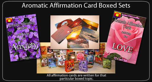 Aromatic Affirmation Cards